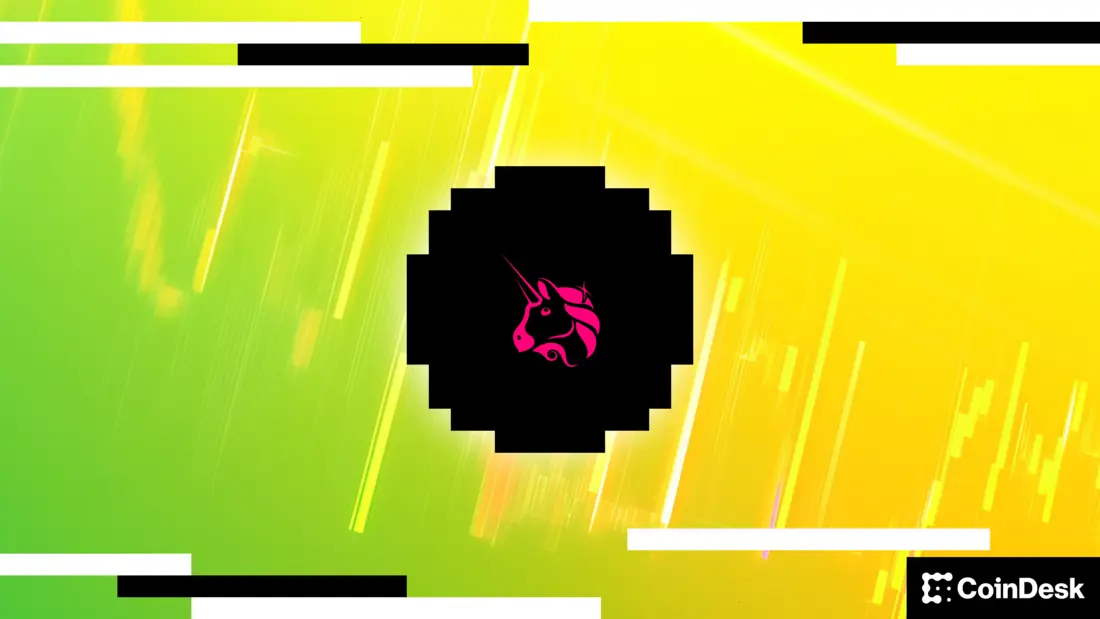 لوگوی یونی‌سواپ (CoinDesk)