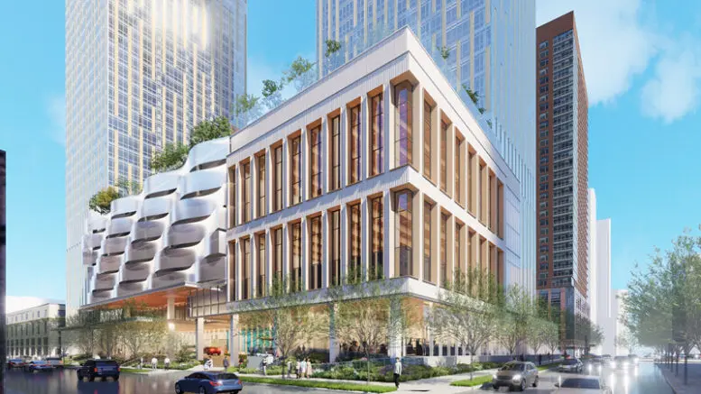 100 Bay Street. طراحی شده توسط Pelli Clarke & Partners.