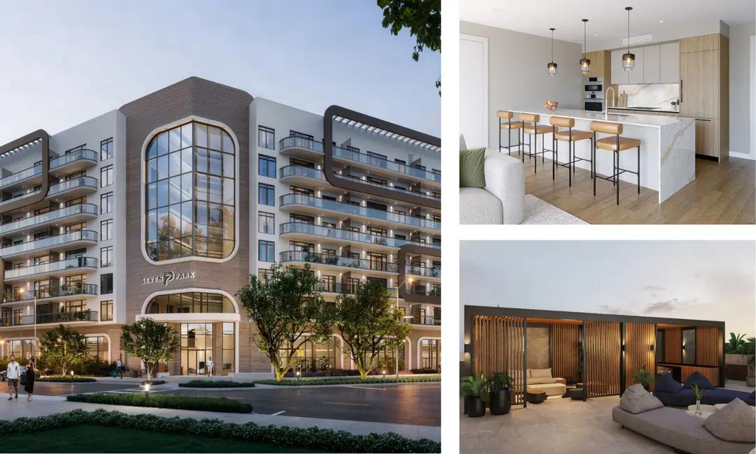نمای بیرونی و داخلی مجموعه Seven Park