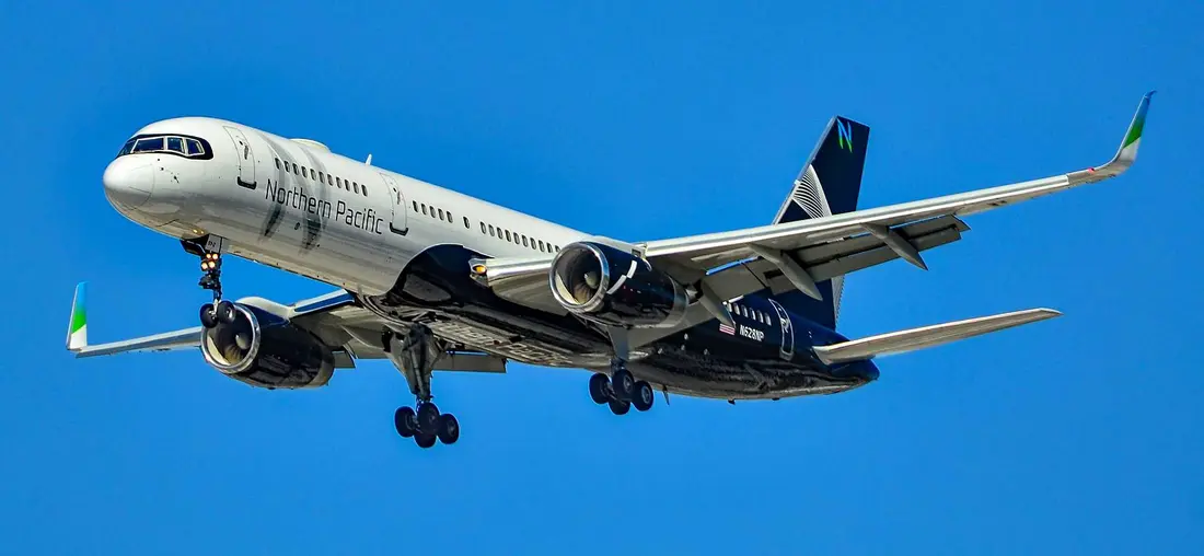 تصویر داخل‌سفری بوئینگ 757 نیو پاسیفیک ایرلاینز