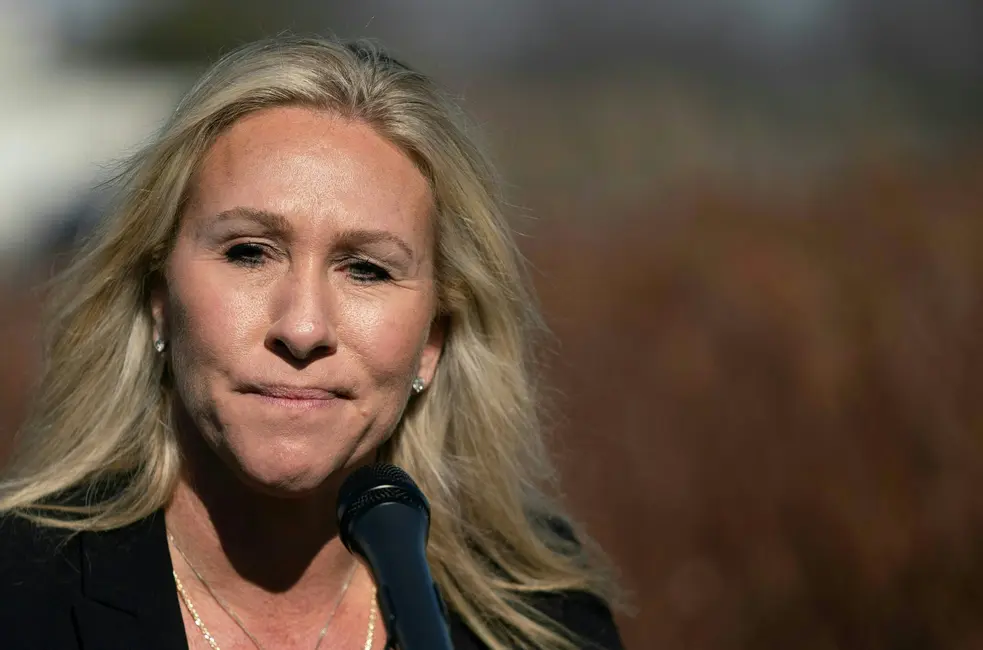 نمایندهٔ مارجوری تیلور‑گرین در رقابت برای یافتن جانشین خود شرکت نخواهد کرد و از حمایت از نامزدی پیش از انتخابات ویژهٔ جورجیا خودداری می‌کند