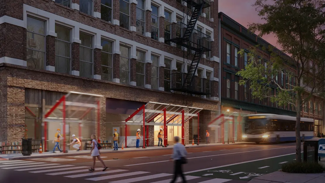 طرح سایبان PAU برای نیویورک