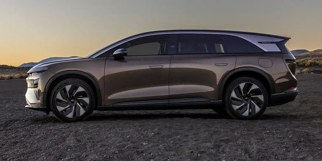 لوسید گراویتی تورینگ