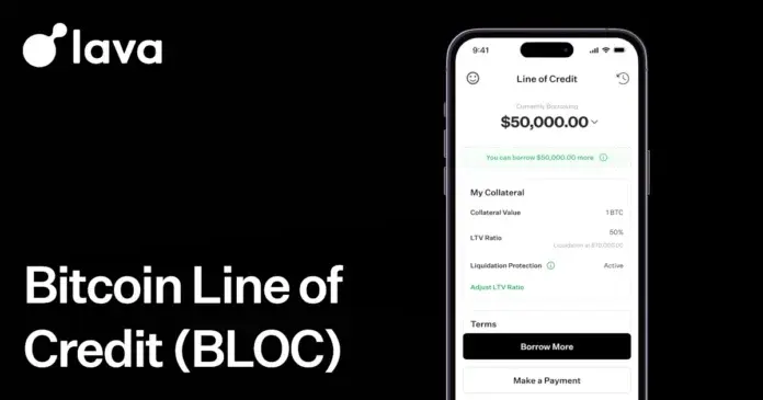 لاوا با جذب ۲۰۰ میلیون دلار سرمایه، خط اعتبار با پشتوانه بیت‌کوین و نرخ‌های جدید وام از ۵٪ را معرفی کرد