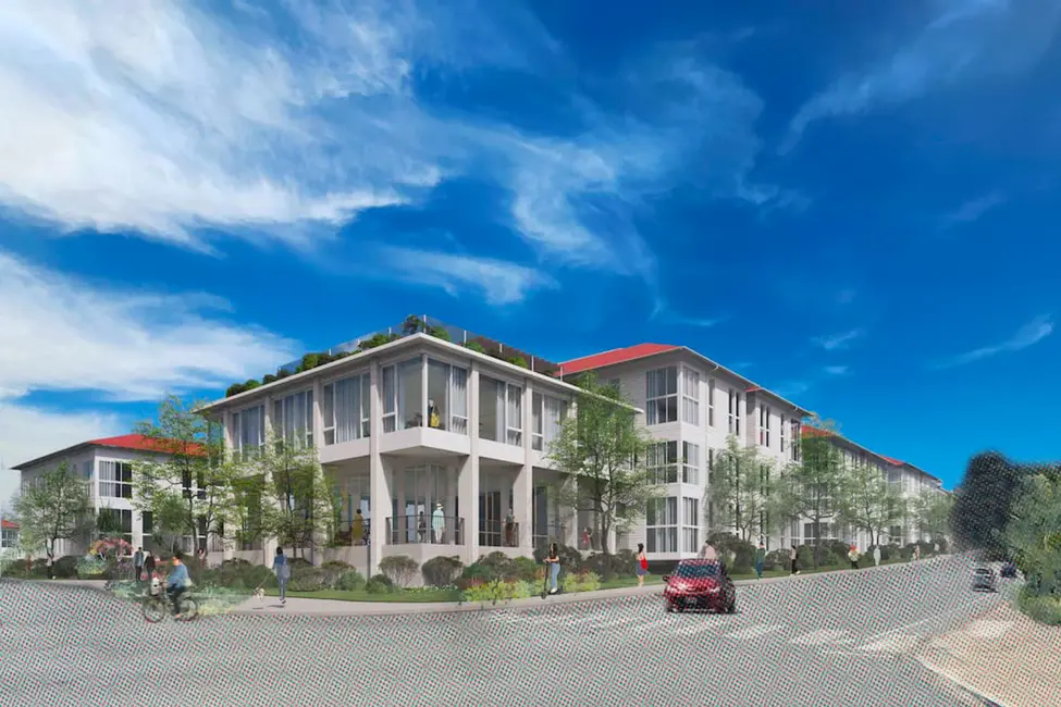 پروژه مسکونی لترمن، رندر از شرکت معماران دیوید بیکر