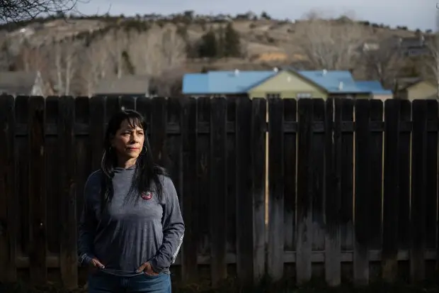 میشل گیلوری در منزل خود در ایگل، پنجشنبه، ۱۸ دسامبر ۲۰۲۵. (عکس توسط تیموتی هورست/The Denver Post)