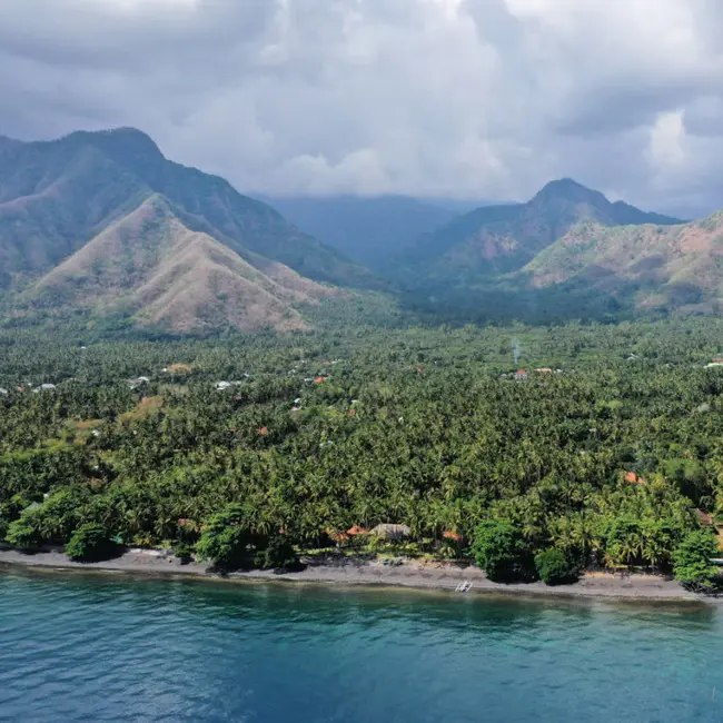 نمایی از منطقه پموتِران شمال بالی